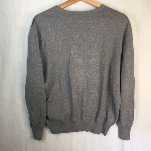 Grey with Sequins V Neck Cardigan Sweater Torrid Size 1 Cotton - Picture 10 of 12